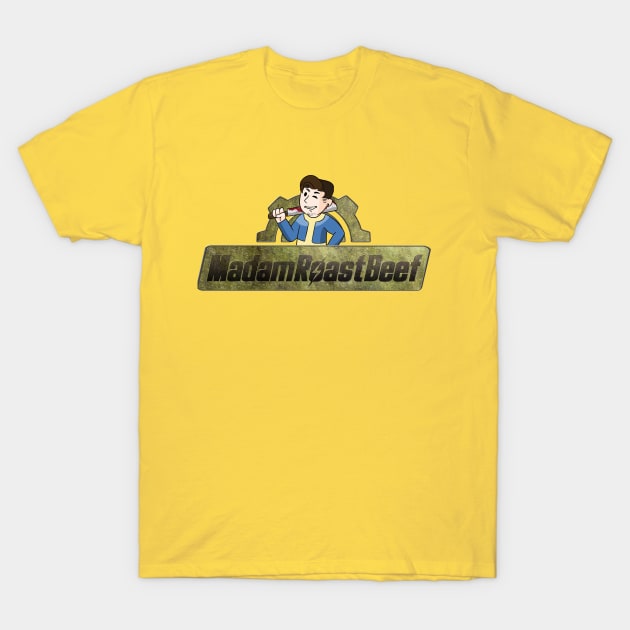 Madam Roast Beef (Vault-Tec) T-Shirt by Madam Roast Beef